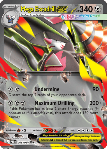 Mega Excadrill ex