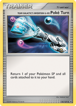Team Galactic's Invention G-105 Poké Turn