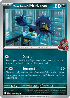 Team Rocket's Murkrow