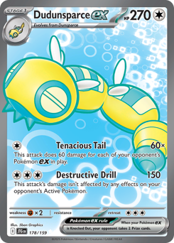 Dudunsparce ex