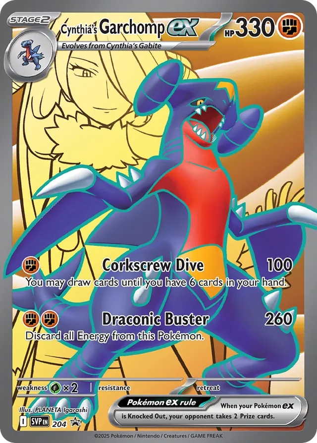 Cynthia's Garchomp ex