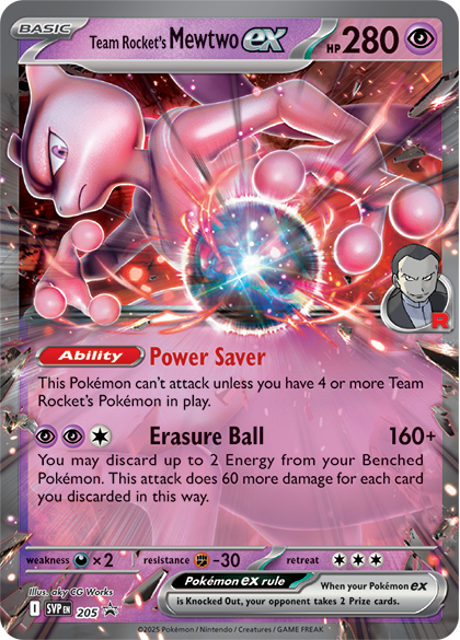 Team Rocket's Mewtwo ex