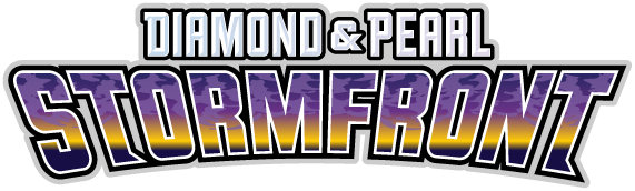 Stormfront Pokemon card set logo